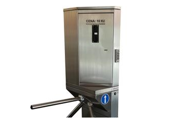Turnstile with payment machine