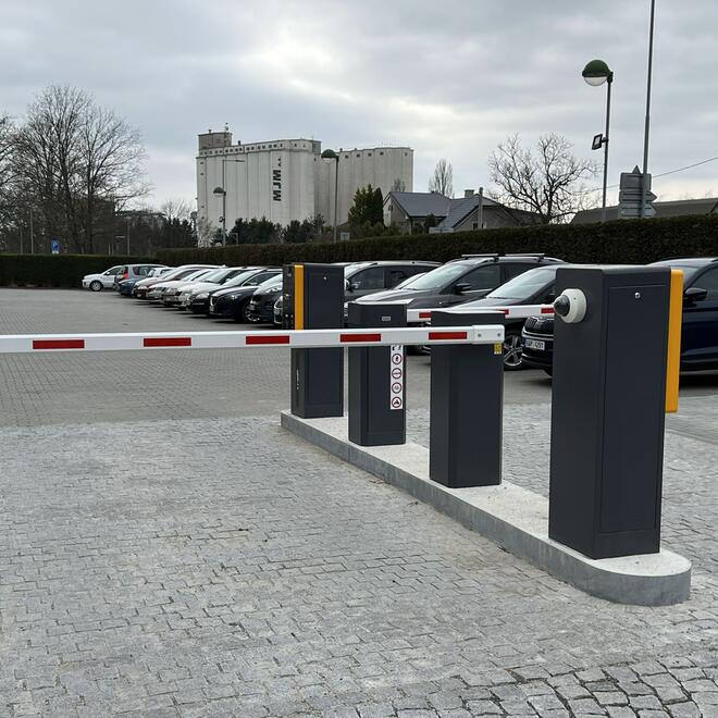 Parkovací systém pro parkoviště Psychiatrické léčebny ve Šternberku