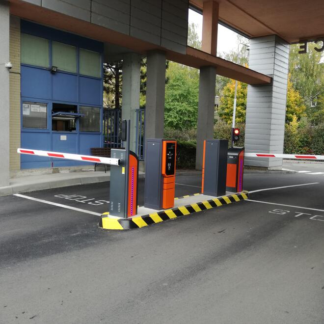 Automatický parkovací systém pro areál nemocnice v Břeclavi