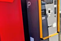 Combined parking system with tickets and cameras in front of the Kaufland Hořovice store - #2