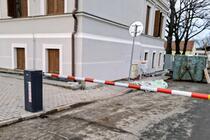 Barriers to the entrance to the premises of the Regional Technical Museum in Vysoké Mýto - #2