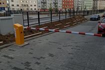 Obousměrná automatická závora s terminálem u vjezdu na parkoviště hotelu Sharingham v Brně - #5
