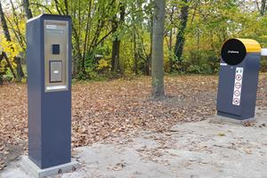 Skříň automatické závory a vjezdový terminál AS Parking