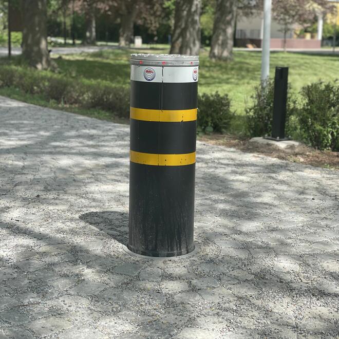 Výsuvný parkovací sloup  AS Parking