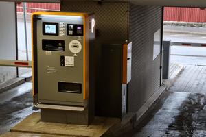 System for controlling entrances to the library car park in Liberec