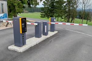 Parking system at Hotel Královka in Jizerky