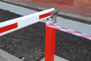 Entrance control system at the Slavia-Eden sports hall