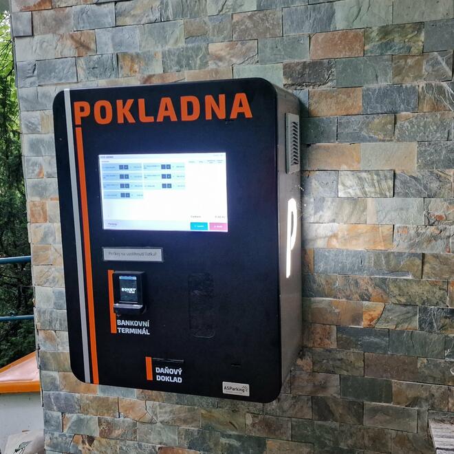 Автоматический кассовый аппарат для билетной системы в Зоопарке