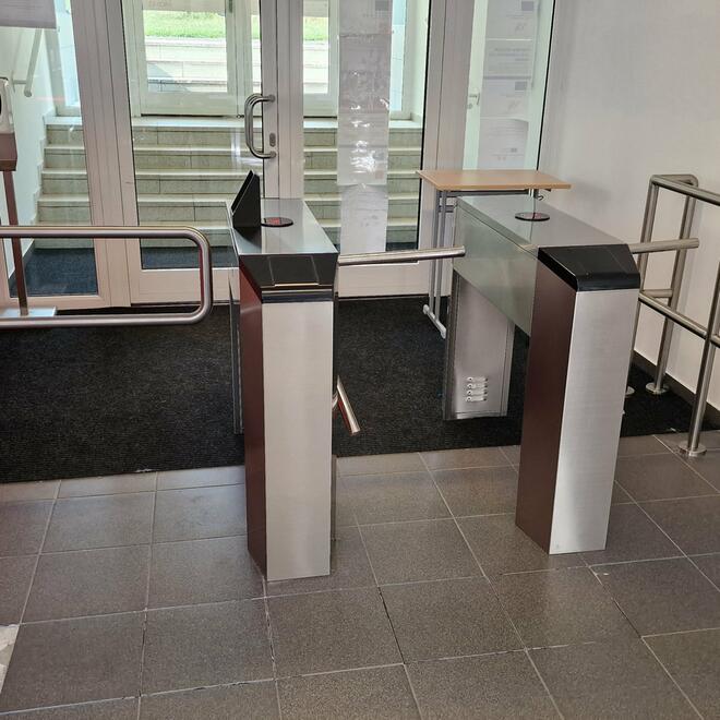Entry control access system for the academy