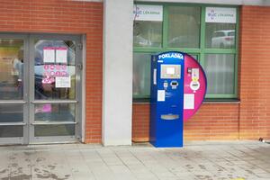 Parking system with automatic cash register at the Zlín clinic